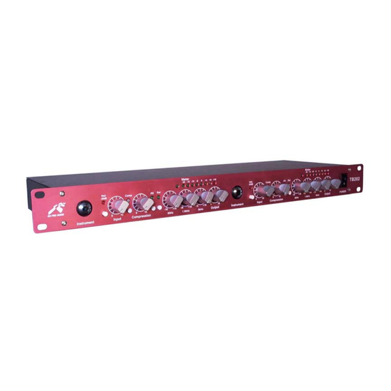 SM Pro Audio TB101 Operating Manual
