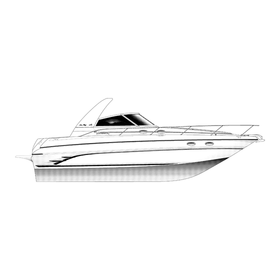 Sea Ray 310 Sundancer Owner's Manual Supplement