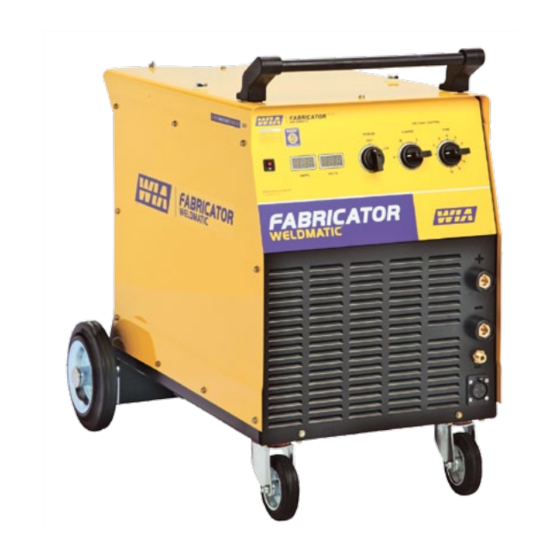 WIA Weldmatic Fabricator P135-2 Operator's Manual