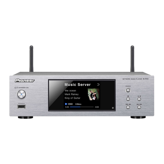 Pioneer n-p01-S Quick Start Manual