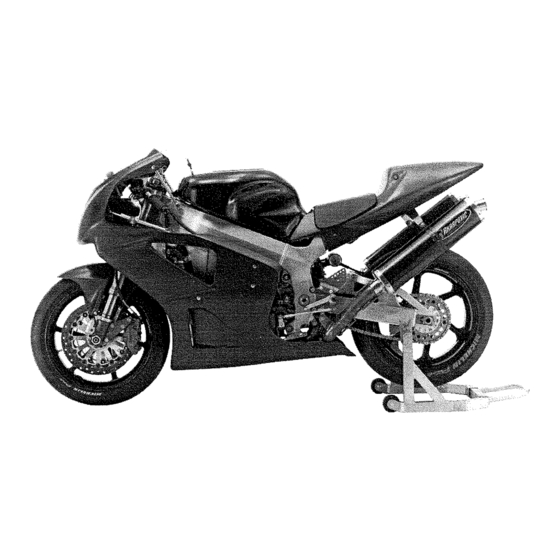 Honda 2000-VTR1000 SP1 Owner's Manual