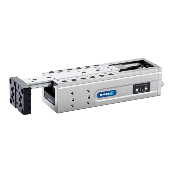 SCHUNK ELP Series Assembly And Operating Manual