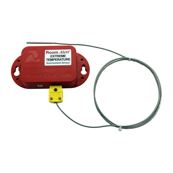 Avtech RMA-DET-SEN Installation Notes