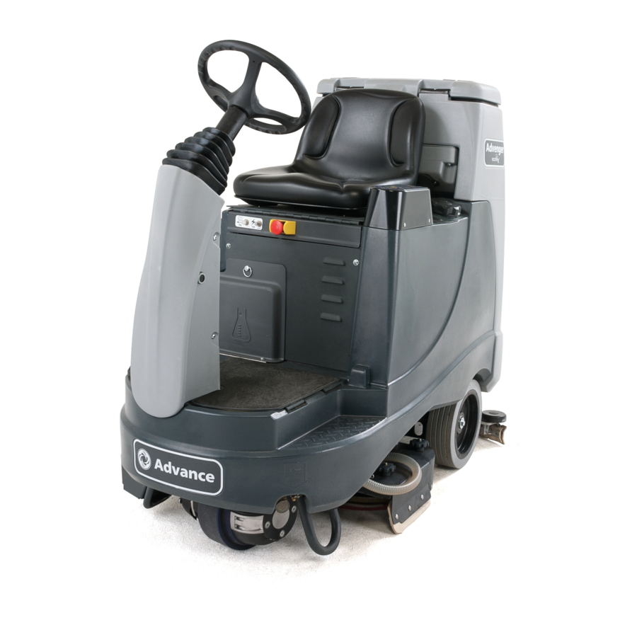 Nilfisk-Advance ecoflex BR 652 Instructions For Use Manual