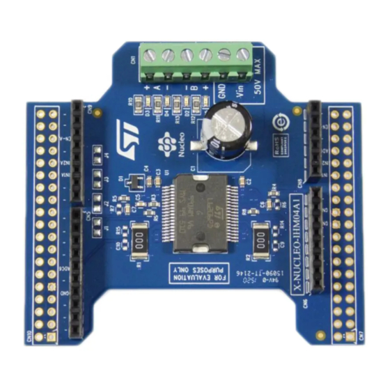 ST X-NUCLEO-IHM04A1 User Manual