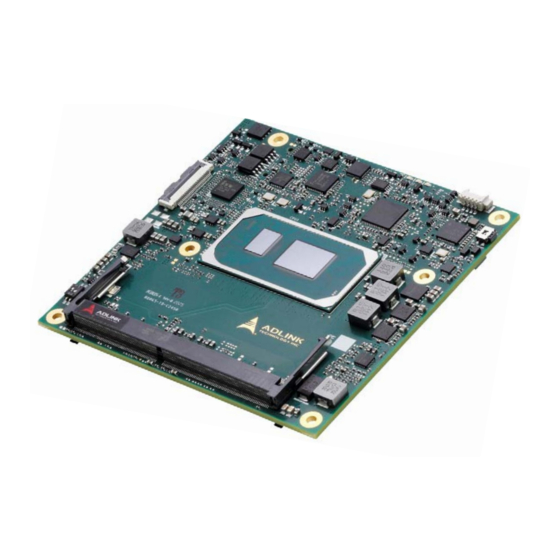 ADLINK Technology COM Express cExpress-TL User Manual