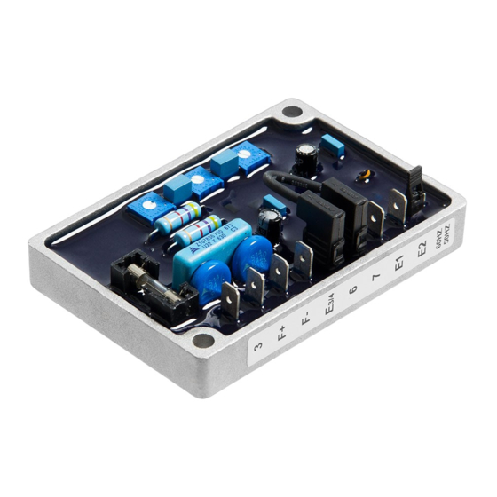 Optimus AVR-A-OPT-02 Installation And Operation Manual