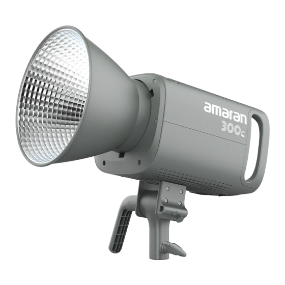 Aputure amaran 300c Product Manual