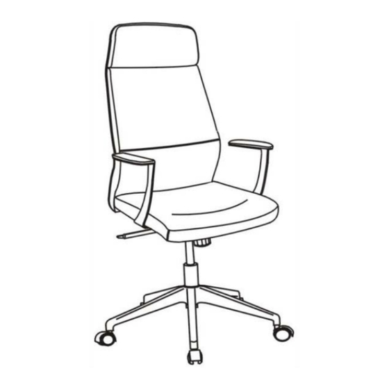 Danny's Desks and Chairs BELARUS-HB-BK Assembly Instructions