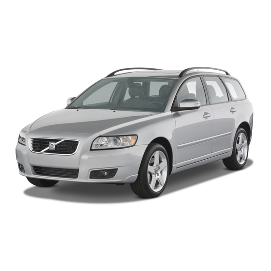 Volvo v50 Quick Manual