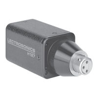 Lectrosonics H187 Operating Instructions And Troubleshooting Manual