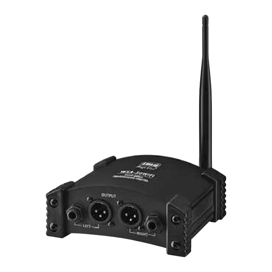 IMG STAGE LINE WSA-50WIFI Instruction Manual