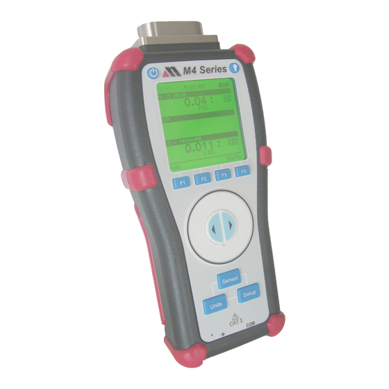Meriam M4 Series Instruction Manual
