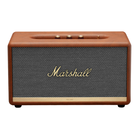Marschall STANMORE II User Manual