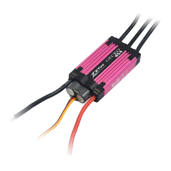 ZTW Gecko Series User Manual