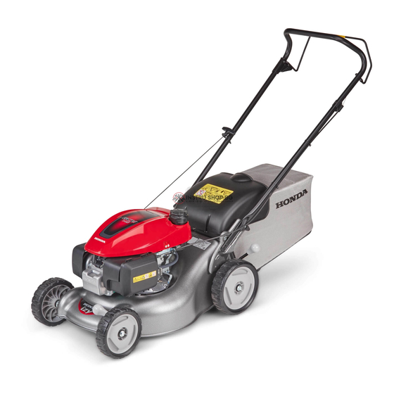 Honda HRG466C1 SKEP Owner's Manual