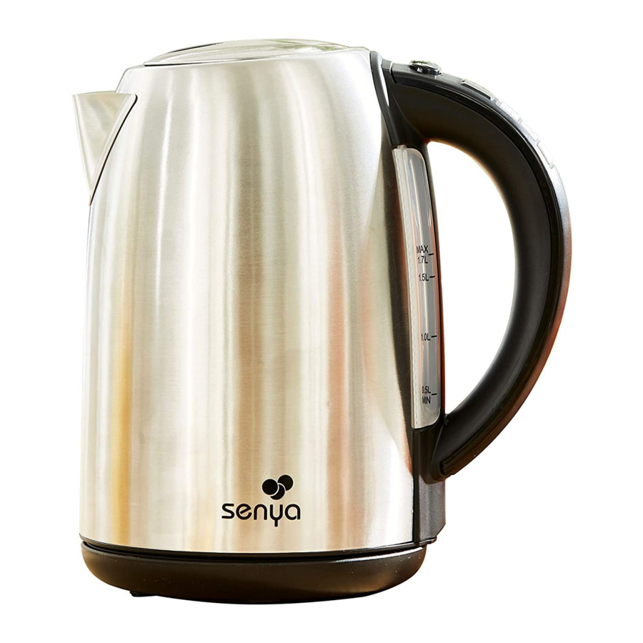 Senya EASY TEA User Instructions