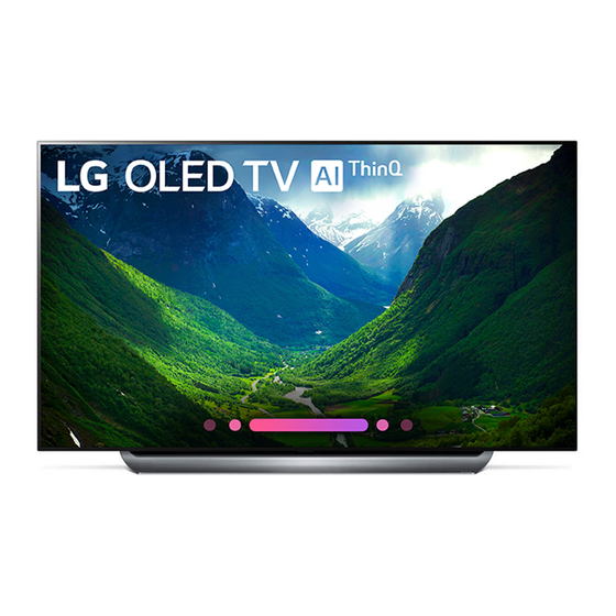 LG OLED55C8PTA Manuals