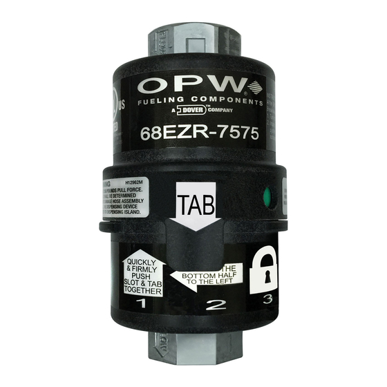 Dover OPW 68EZR Installation