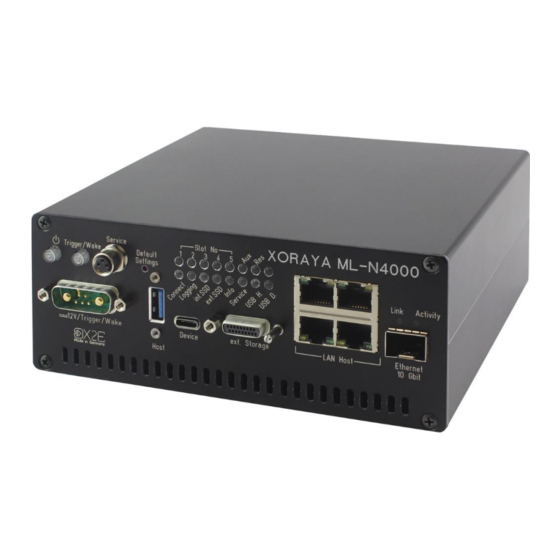 X2E XORAYA ML-N4000 User Manual
