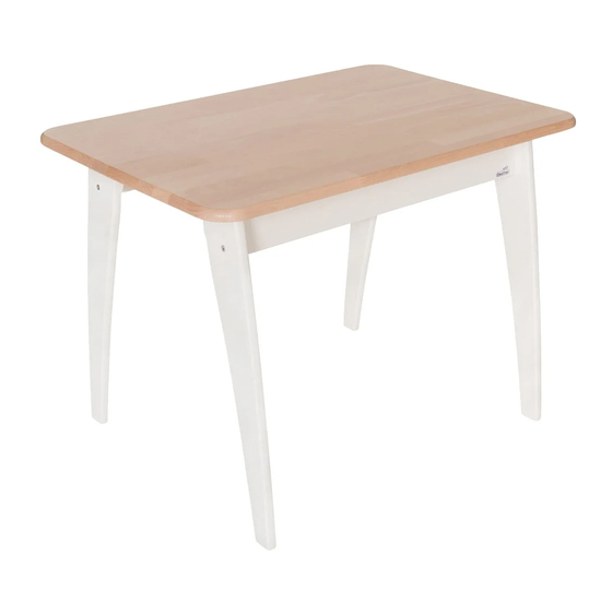 Geuther Bambino 2620 Instructions For Assembly And Use