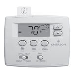 Emerson 1F89EZ-0251 Installation Instructions And Use Manual