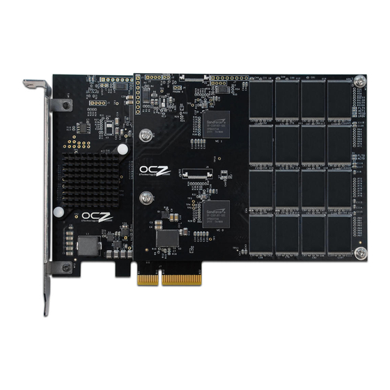 OCZ RevoDrive 3 Installation & Quick Start Manual