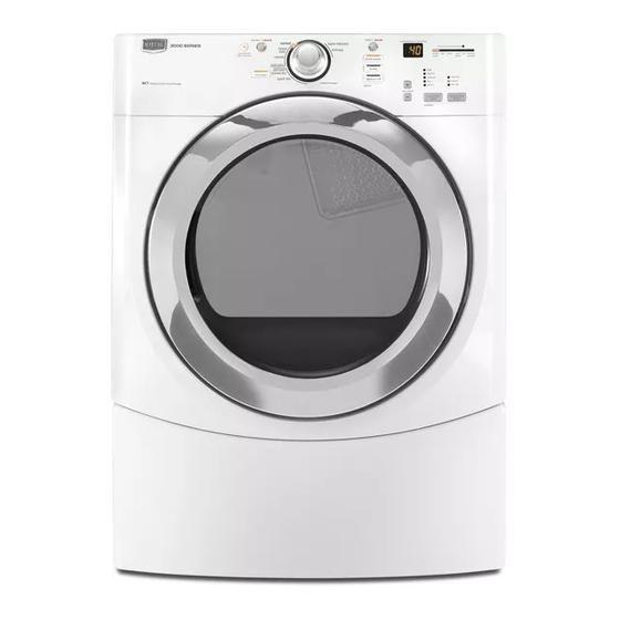 MAYTAG CLOTHES DRYER USE AND CARE MANUAL Pdf Download | ManualsLib