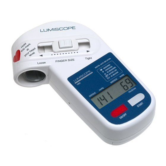 Lumiscope 1083 Manuals