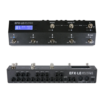 Musicom Lab EFX - LE Owner's Manual