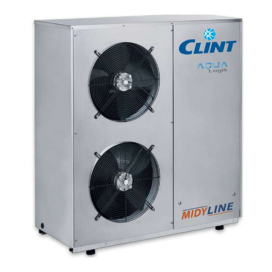 User Manuals: Clint MiDYLINE CHA Series Heat Pump