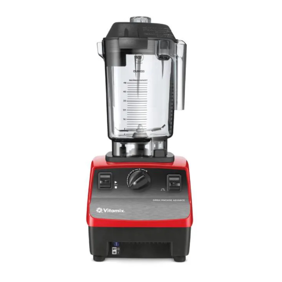 Vitamix Drink Machine Advance Quick Training Manual