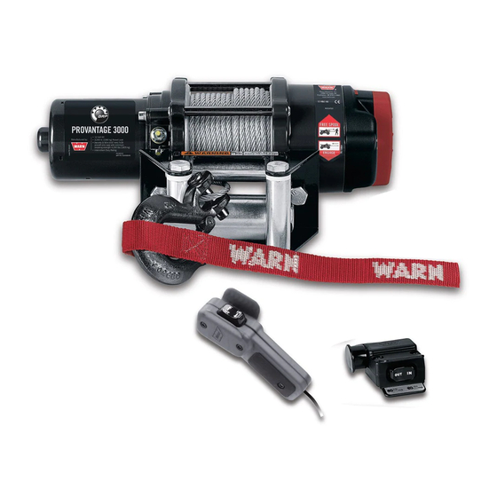 Warn ProVantage Operator's Manual