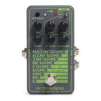 Electro-Harmonix MAINFRAME bit crusher Manual