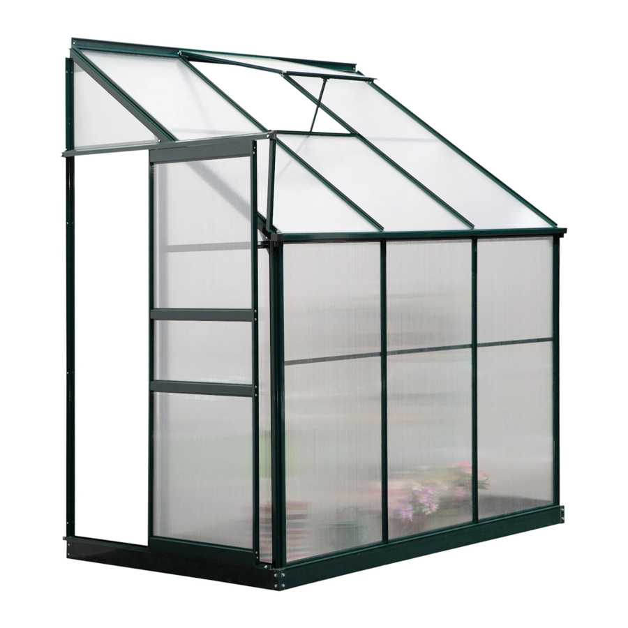 User Manuals: Outsunny 845-391V01 Greenhouse