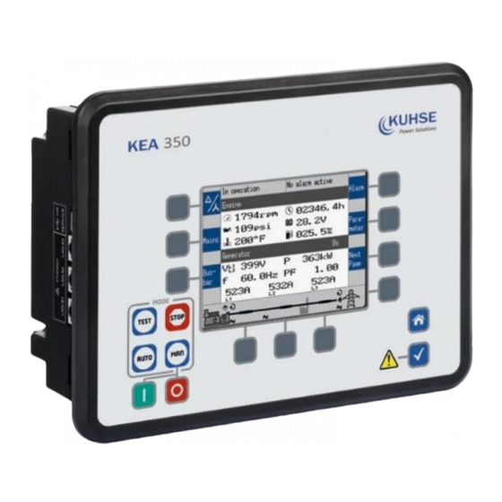 Kuhse KEA 350 P1 Series User Manual