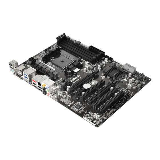 ASROCK FM2A78 PRO4+ User Manual