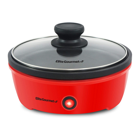 Maxi-matic Elite Gourmet EGL-6101 Instruction Manual