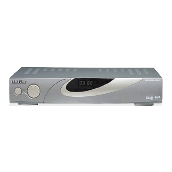 Samsung DSR 9500A FTA Instructions For Use Manual