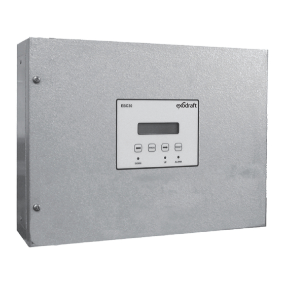 Exodraft EBC30 Installation And Operation Manual