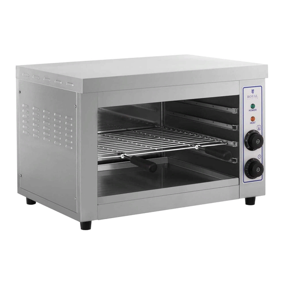 Royal Catering Salamander RCES-580H Manuals