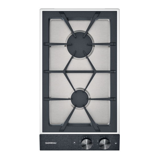 Gaggenau VG 232 120 IN Instruction Manual