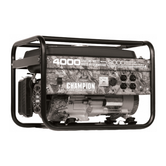 Champion 46553 Owner's Manual & Operating Instructions