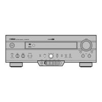 Yamaha RX-V620RDS Service Manual