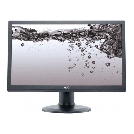 AOC I2260PWHU User Manual