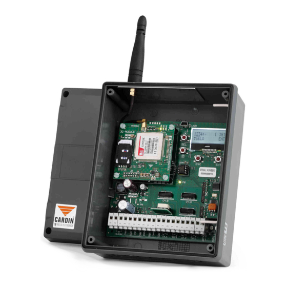 Cardin Elettronica RCQ433-3G User Instructions