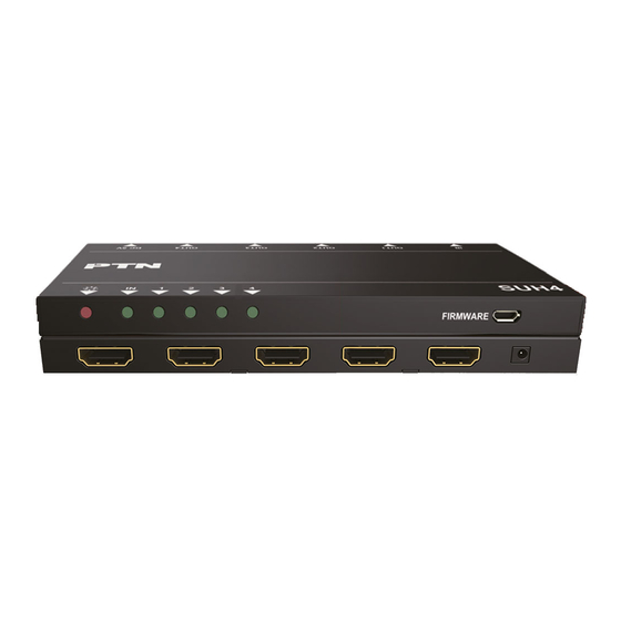 PTN SUH4 User Manual
