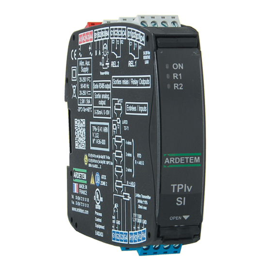 ARDETEM TPIv-Sl 40 Manuals