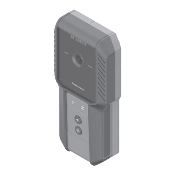 Bosch Professional GMS 100-23 Instructions Manual