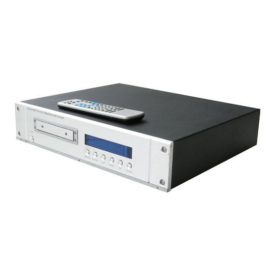 Musical Fidelity A3.2 CD Instructions For Use Manual